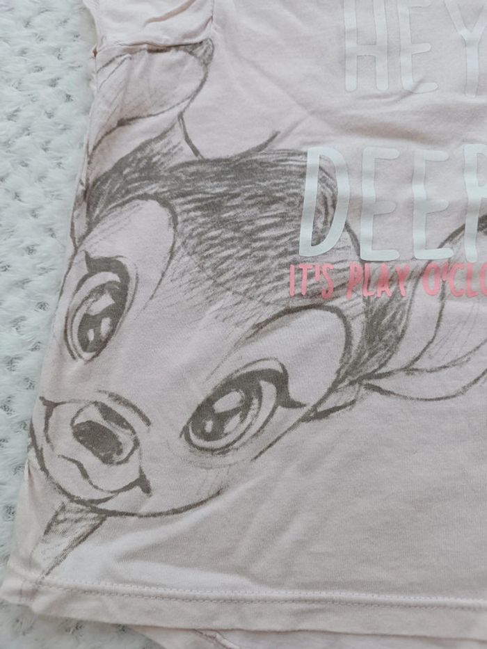 🔸 T-shirt Sans Manches Fille Bambi - Disney Baby 3 ans🔸 - photo numéro 3