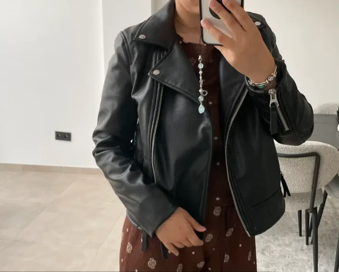 Veste en similicuir - photo numéro 8