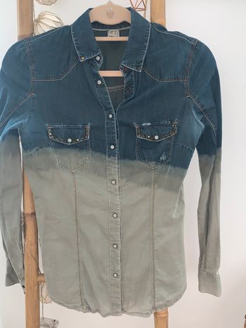 Chemise tie and dye Bershka