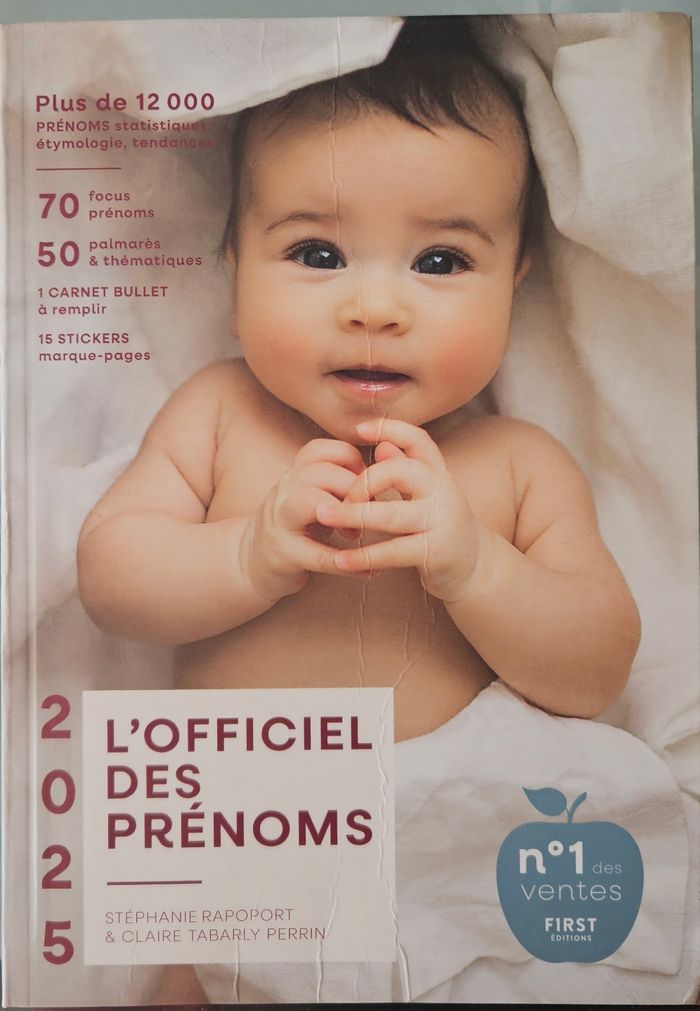 L'officiel des prénoms 2025