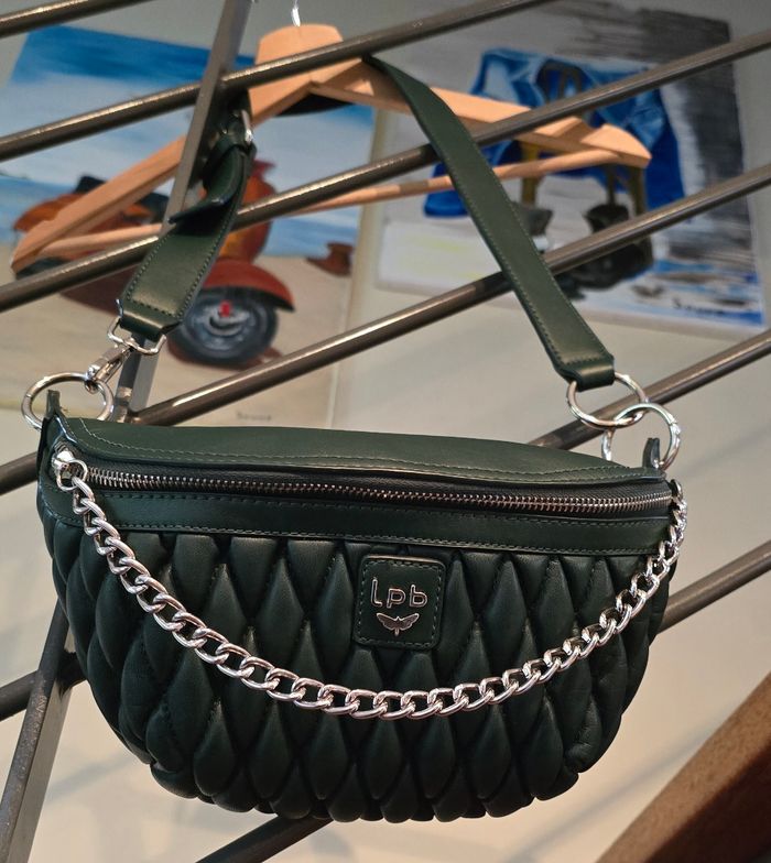 Sac banane femme vert foncé