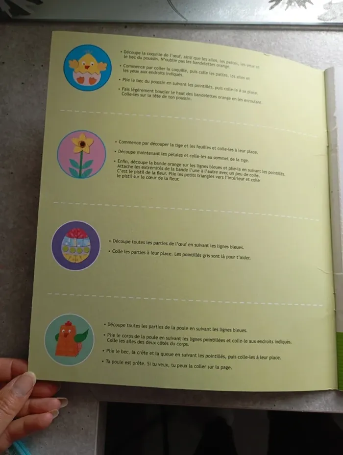 Livre d'activité je découpe et je colle pâques - photo numéro 5