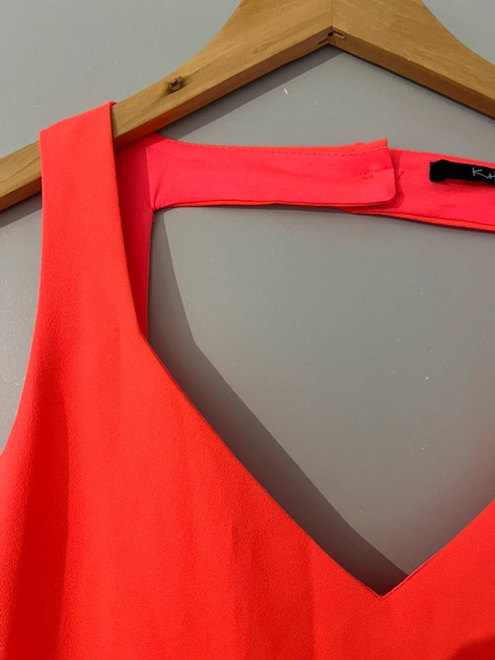 Robe d’été dos nu Khaan rose fluo - photo numéro 4