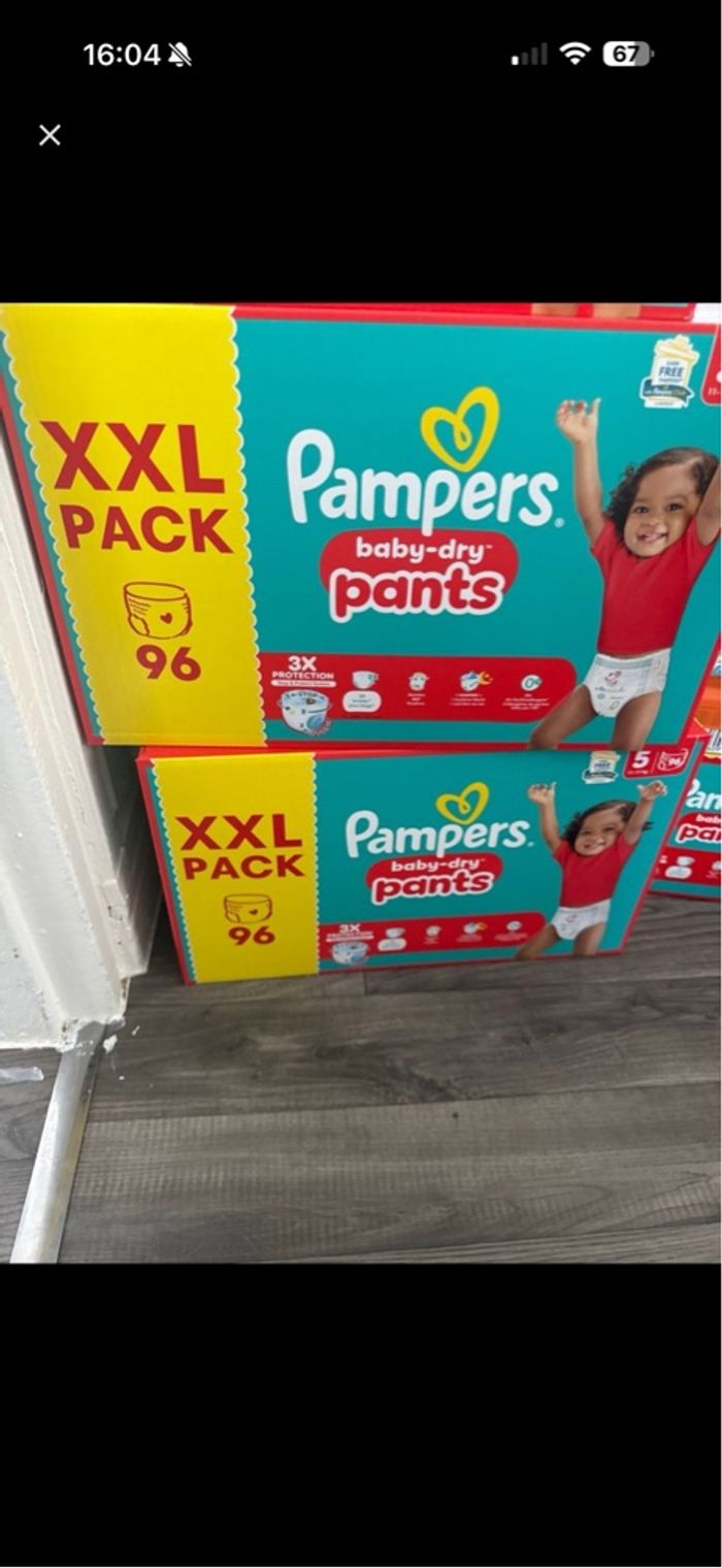 Pampers baby dry pants taille 5(12-17) kg