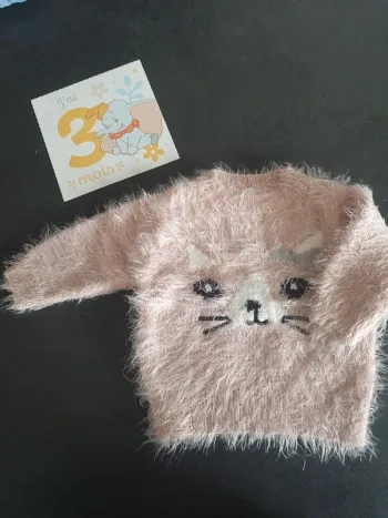 Pull chat 3mois
