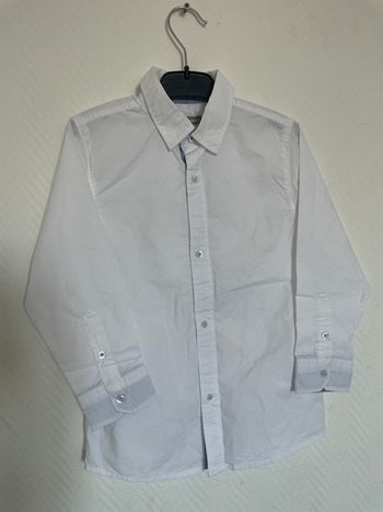 Chemise blanche 5 ans Vertbaudet garçon