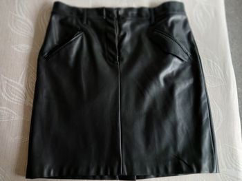 Jupe en cuir
