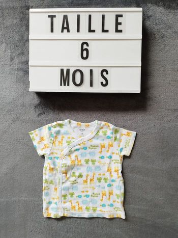 T-shirt 6 mois