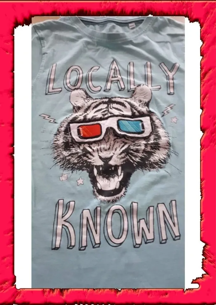 Tshirt lunette 3D 9/10 ans - photo numéro 2