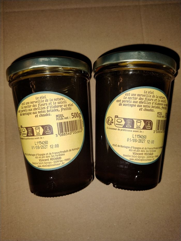 Miel l'apiculteur montagne 2 x 500g - photo numéro 2