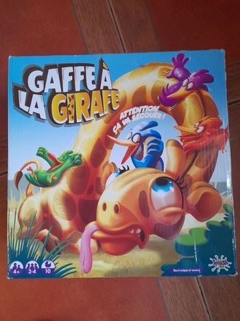 Jeu de société gaffe à la girafe