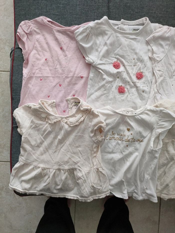 Lot tee-shirts 18 mois