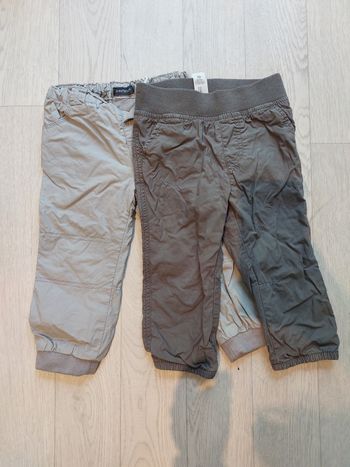 Lot 2 pantalons 23m
