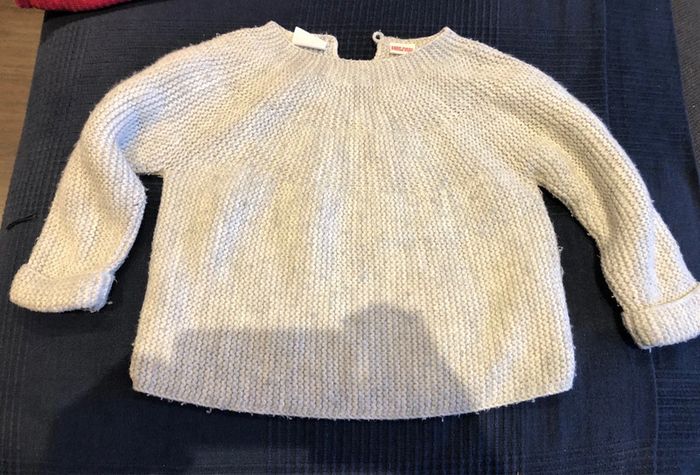 Pull Zara gris 12-18 mois 86 cm