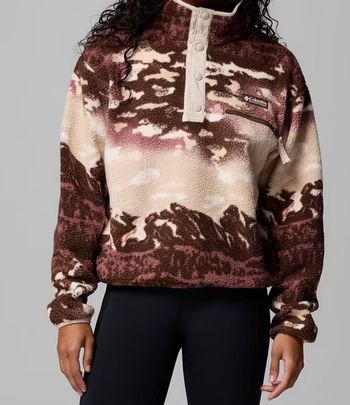 Polaire Columbia Helvetia II Printed half snap