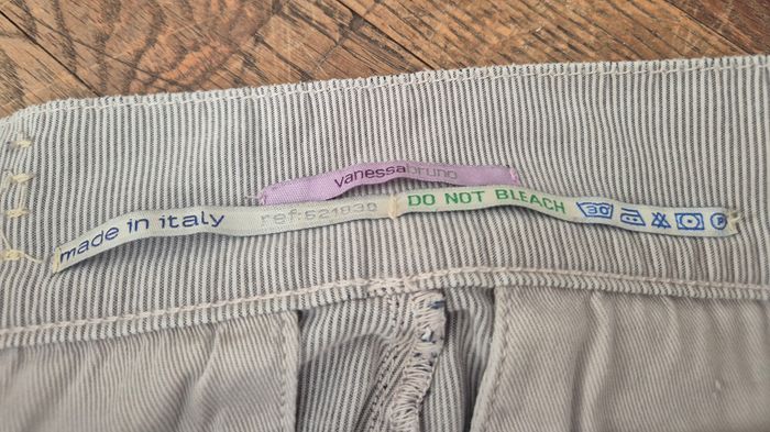 Pantalon Vanessa Bruno gris style chino taille 27 (36/S) femme - photo numéro 4