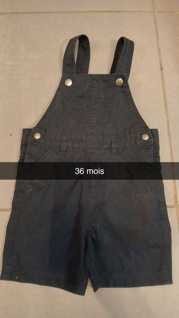 Salopette short