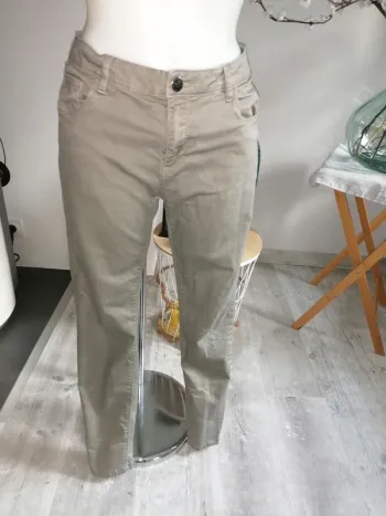 Jean slim kaki/gris clair fpc 42