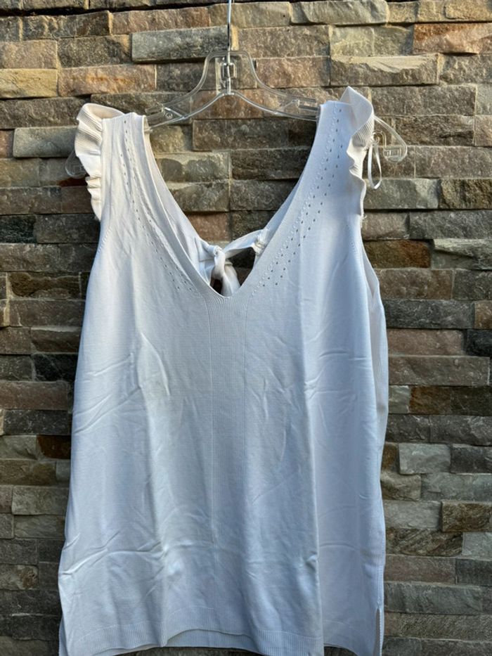 Debardeur noeud a l’arrière - photo numéro 2