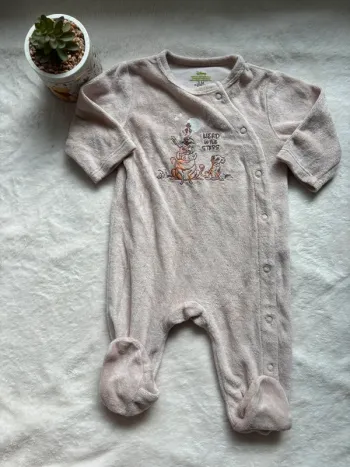 Pyjama velour roi lion