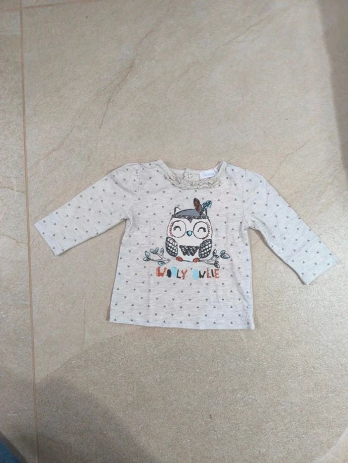 T shirt manches longues 6 mois bébé rêve