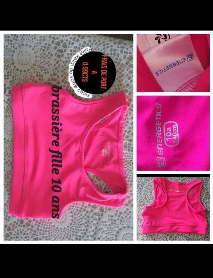Brassière fille 10 ans Rose intersport