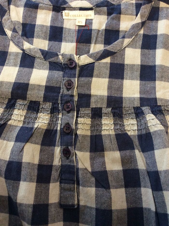 Blouse à carreaux - photo numéro 3
