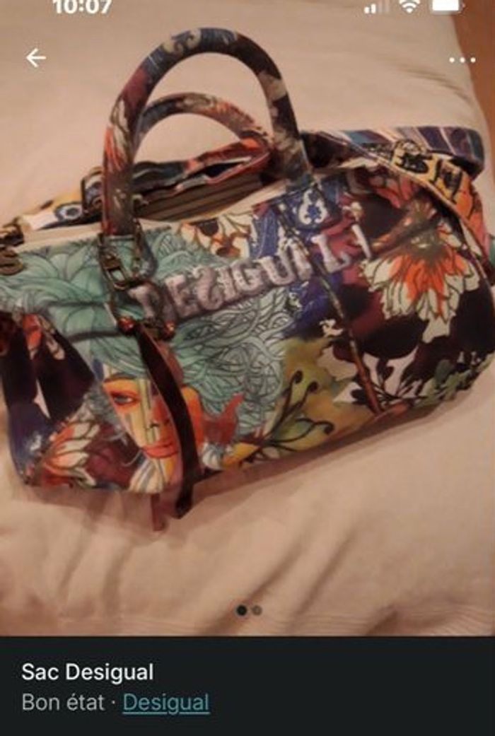 Sac à main desigual
