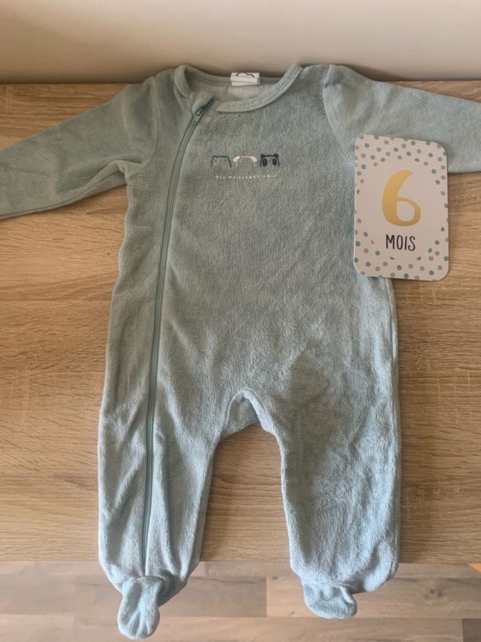 Pyjama bleu turquoise garçon