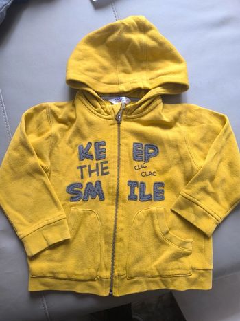 Sweat à capuche zippé