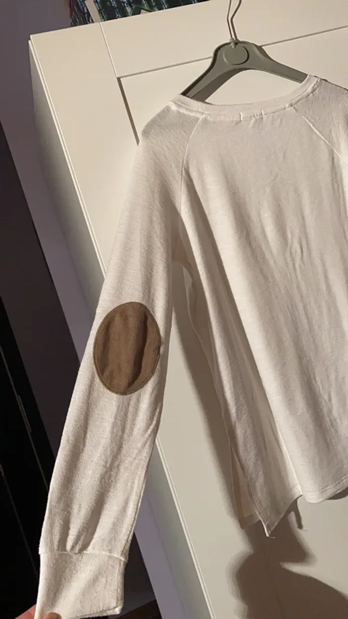 pull blanc - photo numéro 2