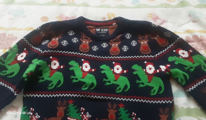 Pull Noël  garçon  11/12ans - photo numéro 2