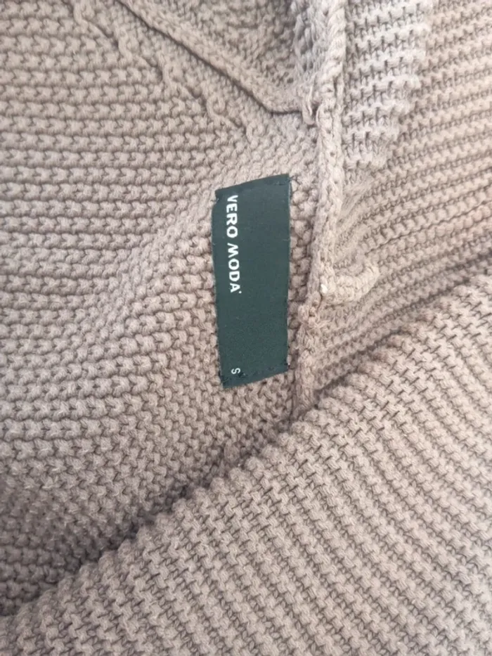 Gilet marron vero moda taille s - photo numéro 4