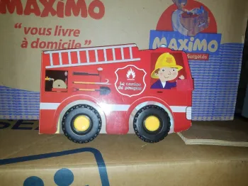 Livre camion pompiers