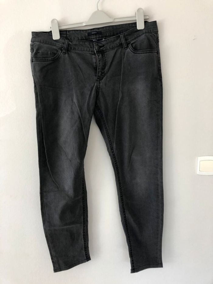 Jean gris skinny
