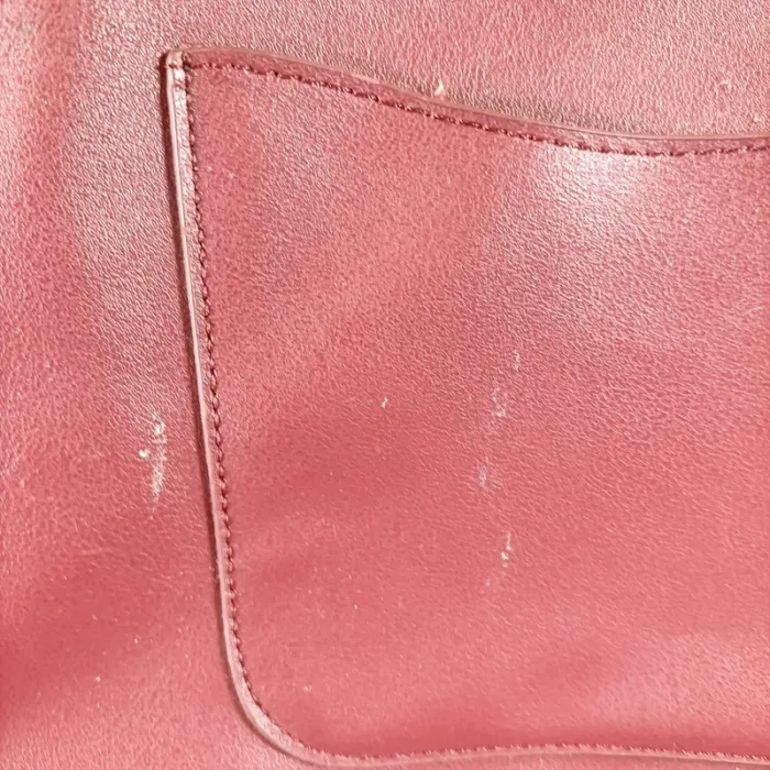 Sac cabas bordeaux grand format – idéal bureau ou quotidien S023 - photo numéro 10