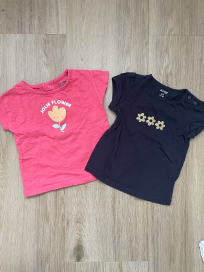 Tee shirts Kiabi 6 mois