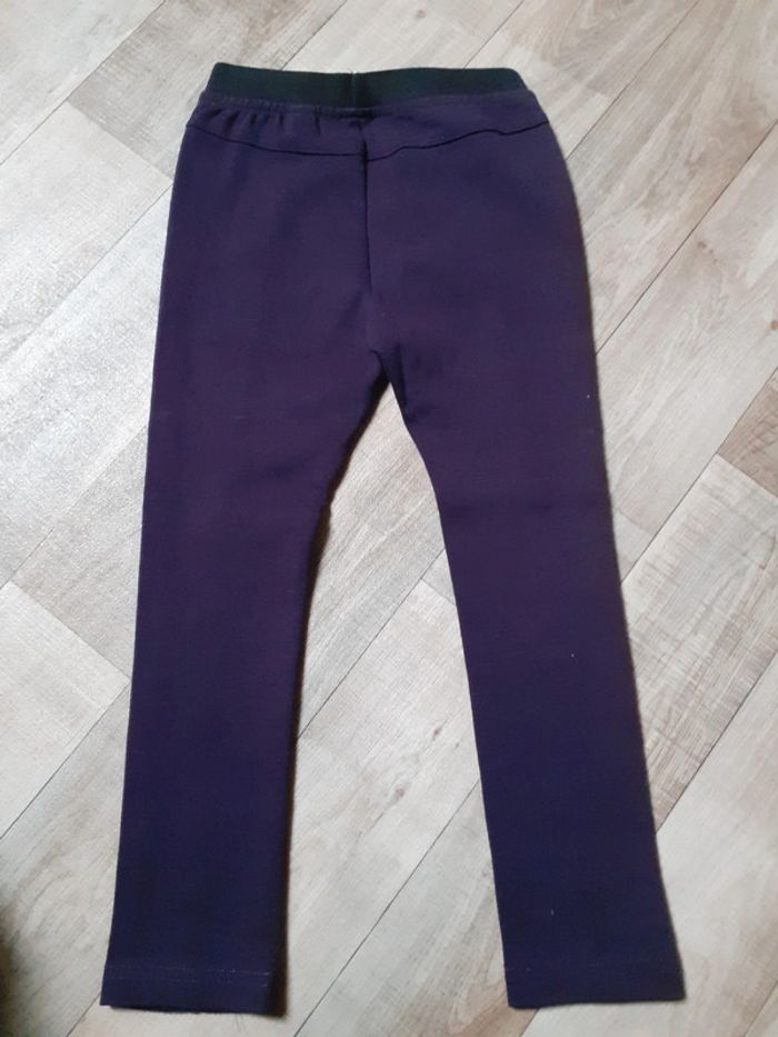 Pantalon fille violet 4 ans - photo numéro 6
