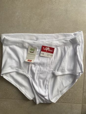 Lot de deux culottes homme en coton bio