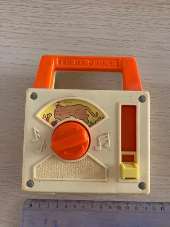 Boîte à musique Fisher price 1981 alouette jouet musical music box