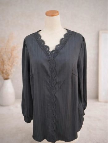 Blouse noire élégante – Taille 42 - TBE