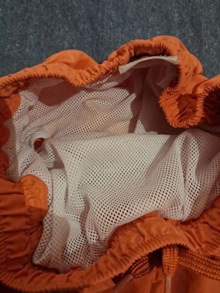Short de bain 10 ans orange - photo numéro 4