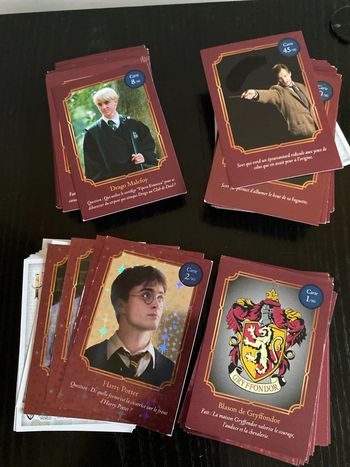 Lot cartes Harry Potter