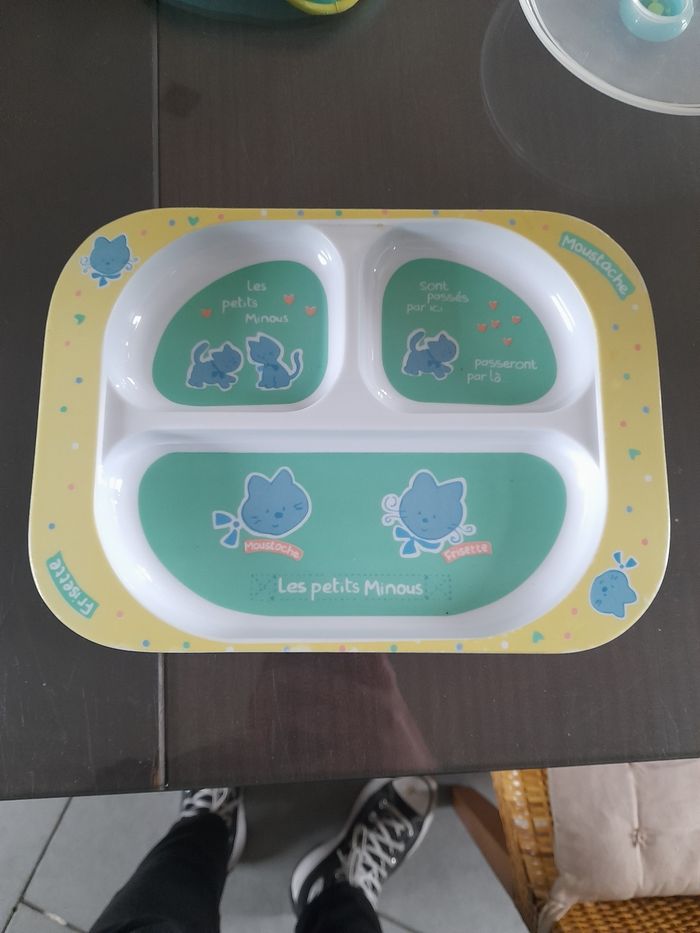 Lot assiette bebe