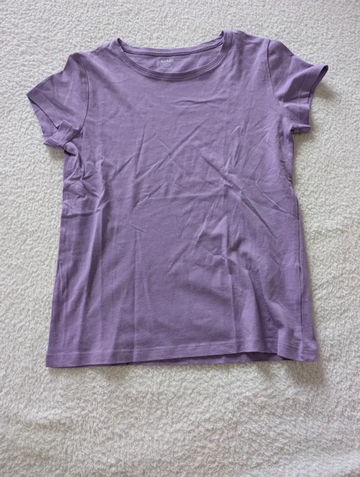 💜 T-shirt Kiabi – 10 ans - photo numéro 2
