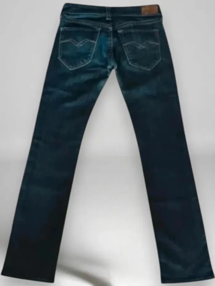 Jean Replay coupe straight ,taille basse , extensible - photo numéro 8