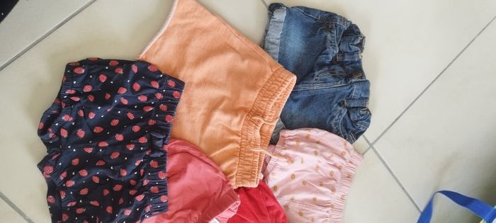 Lot de 7 shorts 12 mois