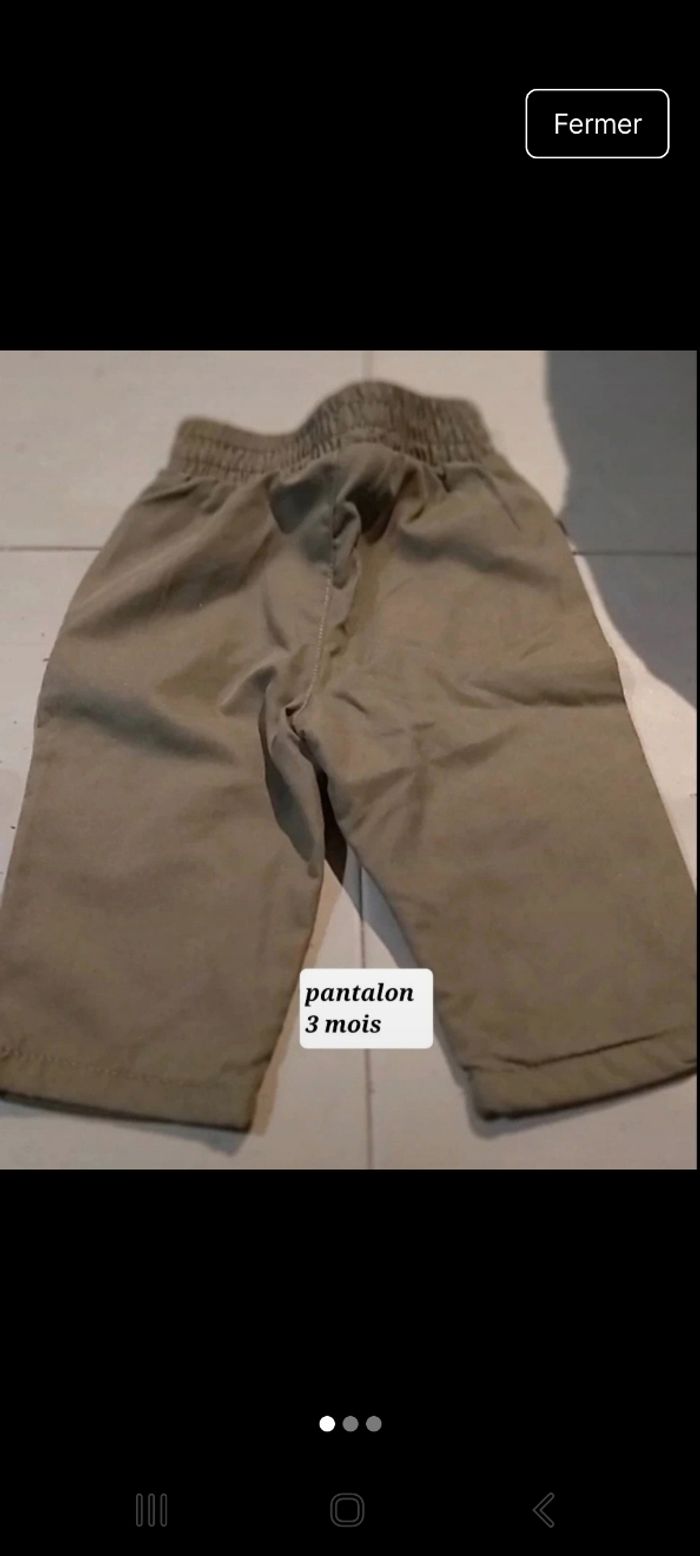 Pantalon 3 mois