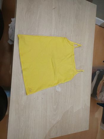 Débardeur jaune orchestra 10 ans