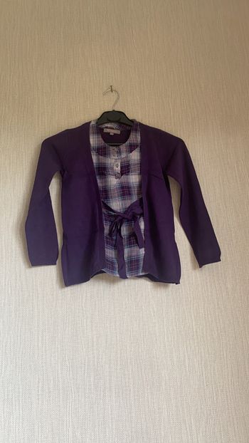 Chemise avec gilet intégré Taille 8 ans